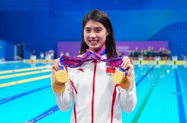 亚运会史上首次！张雨霏覃海洋同时当选亚运会MVP